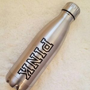 PINK metal water bottle